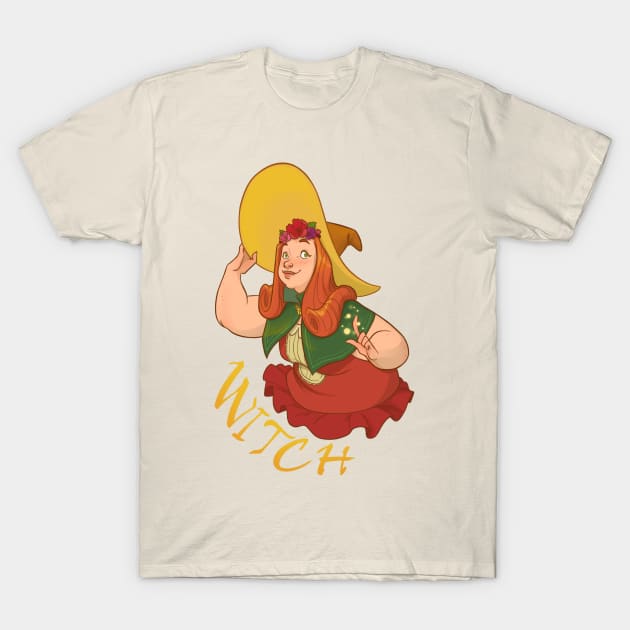 Harvest witch T-Shirt by LucyDoesArt